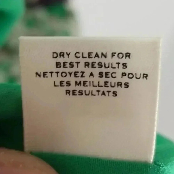 {Anthropologie} Moulinette Soeurs Green Silk Undercurrent Tulip Print Dress - Picture 13 of 14